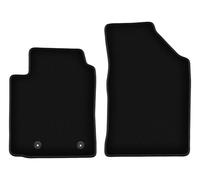 Wielganizator Tappetini anteriori in velluto adatti per Toyota Yaris I (1999 - 2005) | Qualità: base - vestibilità precisa - fondo antiscivolo - 2 pezzi - nero