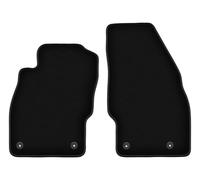 Wielganizator Tappetini anteriori in velluto adatto per Opel Adam (2012-). Qualità: base - vestibilità precisa, antiscivolo, 2 pezzi - nero