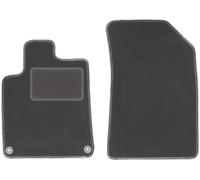 Wielganizator Tappetini anteriori in velluto grafite per Citroen C5 I (2001-2008) station wagon, berlina, tappetini per auto in grafite, set da 2 pezzi su misura