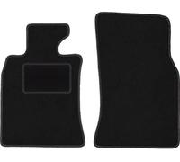 Wielganizator Tappetini anteriori per auto, colore nero, adatti per: Mini Cooper R56 Hatchback (2006 - 2013), 2 pezzi