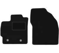 Wielganizator Tappetini anteriori per auto in velluto nero, adatti per: Toyota Prius III Hatchback (2009-2011)