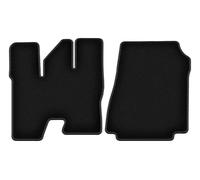 Wielganizator Tappetini auto in velluto su misura, compatibili con BYD ETP3 (2023) | Qualità: base - vestibilità precisa - fondo antiscivolo - 2 pezzi - nero