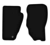 Wielganizator Tappetini auto in velluto su misura, compatibili con Dodge Nitro (2006 - 2011) | Qualità: base - vestibilità precisa - fondo antiscivolo - 2 pezzi - nero