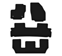 Wielganizator Tappetini auto in velluto su misura, compatibili con Ford Galaxy MK2 FL (2012 - 2015) | Qualità: Basic - Vestibilità precisa - Anti scivolo fondo 4 pezzi - Nero