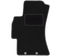 Wielganizator Tappetini auto in velluto su misura, compatibili con Subaru Forester III (2008 - 2013) SUV lato conducente, tappetino in velluto nero, 1 pezzo - su misura