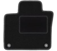 Wielganizator Tappetino per guidatore, nero, adatto per: Volvo XC90 II SUV (2015), tappetino lato conducente in velluto