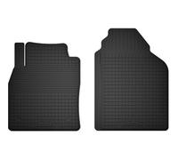 Wielganizator Tappetini in gomma anteriori adatti per Land Rover Freelander II (2006 - 2014) SUV | Set di 2 pezzi solo anteriori | migliore vestibilità rispetto ai tappetini universali | Nero