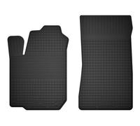 Wielganizator Tappetini in gomma anteriori adatti per Renault Twingo II (2007 - 2014) Hatchback | Set di 2 pezzi, solo anteriori, migliore vestibilità rispetto ai tappetini universali, colore nero