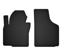 Wielganizator Tappetini in gomma anteriori adatti per Volkswagen Golf VI (2009-2013) Hatchback, variante, station wagon, set da 2 pezzi, solo anteriori, migliore vestibilità rispetto ai tappetini