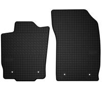 Wielganizator Tappetini in gomma su misura, compatibili con Audi A1 8X (2010-2018) hatchback neri su misura adattamento ottimale