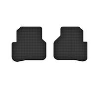 Wielganizator Tappetini in gomma su misura, compatibili con Citroen Nemo (2007 - 2017) kombivan, set da 2 pezzi, migliore vestibilità rispetto all'universale, colore nero