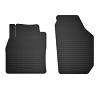 Wielganizator Tappetini in gomma su misura, compatibili con Fiat Freemont (2011-2016) Crossover, set da 2 pezzi, solo anteriori, migliore vestibilità rispetto ai tappetini universali, colore nero