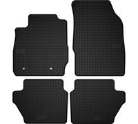 Wielganizator Tappetini in gomma su misura, compatibili con Ford EcoSport MK2 (2012-2017) crossover neri su misura adattamento ottimale
