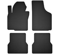 Wielganizator Tappetini in gomma su misura, compatibili con Volkswagen EOS (2005-2015) Cabrio, set da 4 pezzi, migliore vestibilità rispetto ai tappetini universali, colore nero