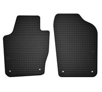 Wielganizator Tappetini in gomma su misura, compatibili con Volkswagen Polo V (2009-2017) hatchback neri su misura adattamento ottimale