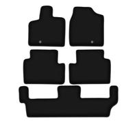 Wielganizator Tappetini in velluto adatti per Lancia Voyager (2011 - 2016) | Qualità: base - vestibilità precisa - fondo antiscivolo - 5 pezzi - nero