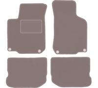 Wielganizator Tappetini per auto in velluto, compatibili con Volkswagen New Beetle Coupé, convertibile 1997-2020, di buona qualità, in velluto beige, set da 4 pezzi
