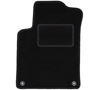 Wielganizator Tappetino Auto Guidatore per Conducente, di colore nero, adatto per: Citroen DS3 Hatchback (2009-2016), Tappetini Auto Lato Conducente in Velluto
