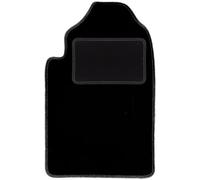 Wielganizator Tappetino per conducente, di colore nero, adatto per: SsangYong Rexton II SUV (2006-2012), tappetino lato conducente in velluto