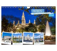 Wien - Blickwinkel einer Metropole (Wandkalender 2027 DIN A4 quer), CALVENDO Mon