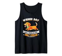 Wiener Boy, Like A Normal Boy Only Cooler - Wiener Dog Canotta
