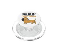 Wiener Conosco a malapena il suo divertente bassotto PopSockets PopGrip per MagSafe