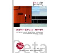 Wiener-Ikehara Theorem: Prime Number Theorem, Norbert Wiener, Shikao Ikehara, Tauberian Theorem, Monotonic Function, Analytic Function