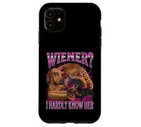 Wiener? Non conosco quasi il suo divertente Bootleg offensivo bassotto Custodia per iPhone 11