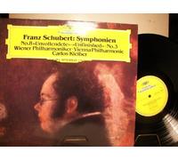 WIENER PHILHARMONIKER - FRANZ SCHUBERT - SYMPHONIEN NO.8 " UNVOLLENDETE " - SYMPHONIE NO.3 - DEUTSCHE GRAMMOPHON - VINYL