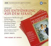 Wiener Philharmoniker, Josef Krips( Direttore), Popp, Gedda, - Il Ratto Dal Serraglio (Die Entführung Aus Dem Serail K.384)