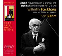 Wiener Philharmoniker Wilhelm Backhaus Plays Mozart & Brahms (CD) Album