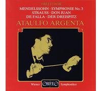 Wiener Symphoniker/Argenta - Sinfonie 3/Don Juan/3 Cornered Hat