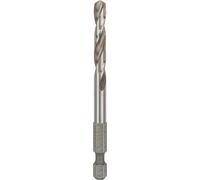 Bosch Punta da centro HSS-G 6.35mm x 38mm x 80mm fusto esagonale 0.6cm
