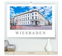 Wiesbaden Kurstadt mit Charme und Flair (hochwertiger Premium Wandkalender 2026 DIN A2 quer), Kunstdruck in Hochglanz: Wiesbaden - Ehemalige Kaiserstadt und Landeshauptstadt Hessens
