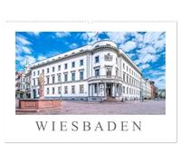 Wiesbaden Kurstadt mit Charme und Flair (Wandkalender 2026 DIN A2 quer), CALVENDO Monatskalender: Wiesbaden - Ehemalige Kaiserstadt und Landeshauptstadt Hessens