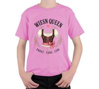 Wiesn Queen Prost Dance Love Dirndl - Maglietta per bambini, Colore: rosa., 128