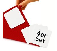 WIETRE Cuscinetti antiscivolo per tappeti, set da 4 pezzi, antiscivolo, lavabili, riutilizzabili, senza residui, ritagliabili, antiscivolo, per pavimenti lisci