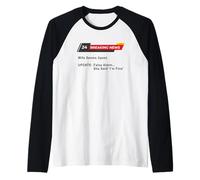 Wife Seems Upset! Update: False Alarm, She Said 'I'm Fine'. Maglia con Maniche Raglan