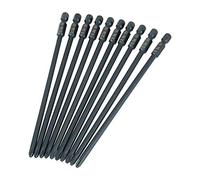 Wifehelper 10pcs Cacciavite a Croce Bit S 2 Acciaio Croce Testa PH2 Bit di Cacciavite Set 1/4 di Pollice Esagonale Gambo 150mm Strumento Elettrico Manuale Cacciavite Bit