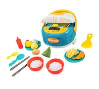Wiffe Accessori da Cucina per Giochi Ruolo con Modelli, Mint Blue | Set giocattoli con accessori da cucina per bambini, giochi ruolo, attività educative per l ' apprendimento