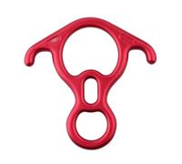 Wiffe Anelli Arrampicata Discensore Figure 8 Discensore per Abseiling e Salvataggio Operazioni Resistere Rivestimento Otto Anelli
