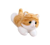 Wiffe Animali Peluche del Gattino ' Elefante, Brown, A | Bambola imbottita in cotone morbido e confortevole, bambola da abbracciare, giocattolo rilassante per alleviare lo