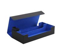 Wiffe Carte da gioco Display Tarocchi Deck Custodia protettiva PU Nero blu | La scatola di carta del gioco della piattaforma del cuoio dell'unità di elaborazione, carte proteggono il caso per le carte
