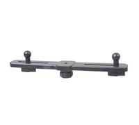 Wiffe Collegamento modificabile della testa a doppia sfera per | Foro per la vite del piede, accessori per supporto fotocamera, supporti per auto, supporti per display per telefono