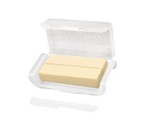 Wiffe Contenitore per burro con coperchio, contenitore per formaggio, contenitore per burro, contenitore per frigorifero e formaggio, con taglierina e coperchio