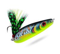 Wiffe Cucchiaio da Lancio Esche Occhi Stampa Esche simulate Vibrazioni Cucchiaio affondante Esche da Pesca per Acqua salata Occhi d ' Acqua Stampa simulata