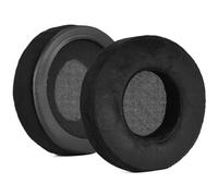 Wiffe Cuscinetti auricolari compatibili in tessuto nero per Superlux HD681 | Coppia di cuscini in schiuma morbida HD668B HD672