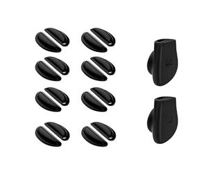 Wiffe Cuscinetti per naso e orecchie in silicone per una vestibilità sicura | Set di cuscinetti per naso e orecchie in silicone liquido per una vestibilità sicura durante lo sport e l'esercizio