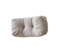Wiffe Cuscino ortopedico per schienale per la parte bassa, Grey | Cuscino ergonomico per supporto della schiena con morbida imbottitura in cotone PP per lunghe ore seduti