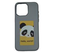 Wiffe Custodia per telefono, cover in acrilico, 15 GRIGIO, L GRIGIO | Dynamic Abilita la custodia del telefono, schermo di condivisione, aggiorna la custodia del telefono dello schermo